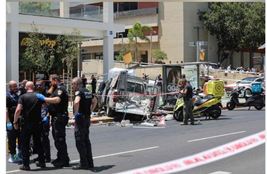 İsrailin Təl-Əviv şəhərində terror aktı baş verib