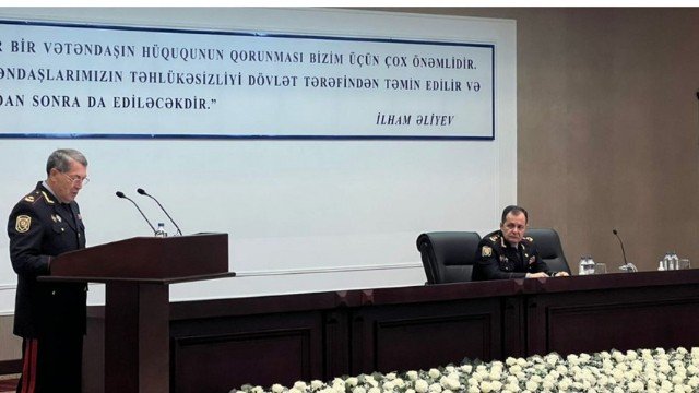 Generalların iştirakı ilə DYP-də əməliyyat müşavirəsi keçirildi - FOTO