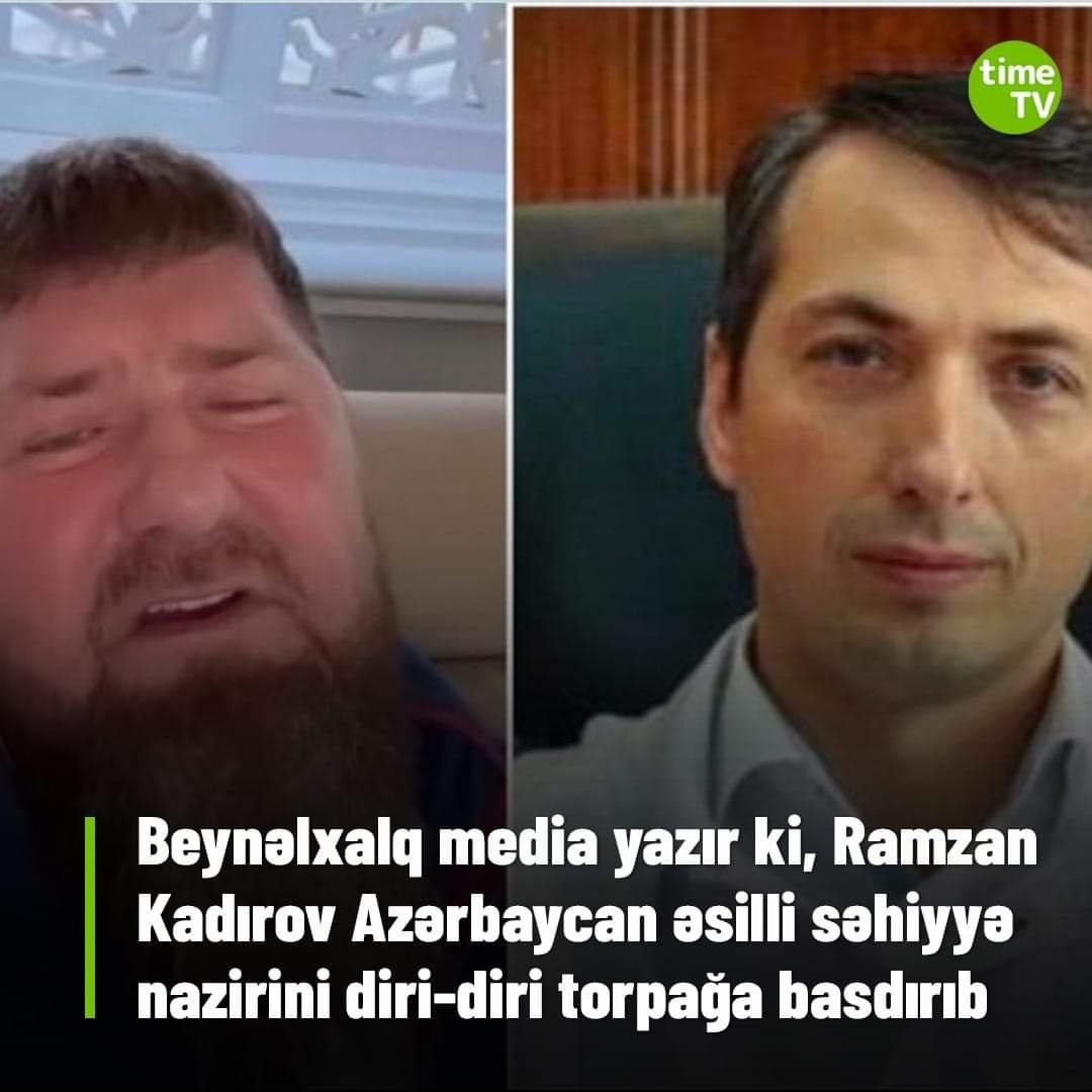 Çeçenistanın azərbaycanlı səhiyyə naziri Elxan Süleymanov yoxa çıxıb