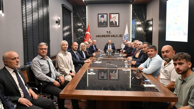 BABİAD Başkanı Deniz Dinçer ve üyelerden Balıkesir’de bir dizi ziyaret -