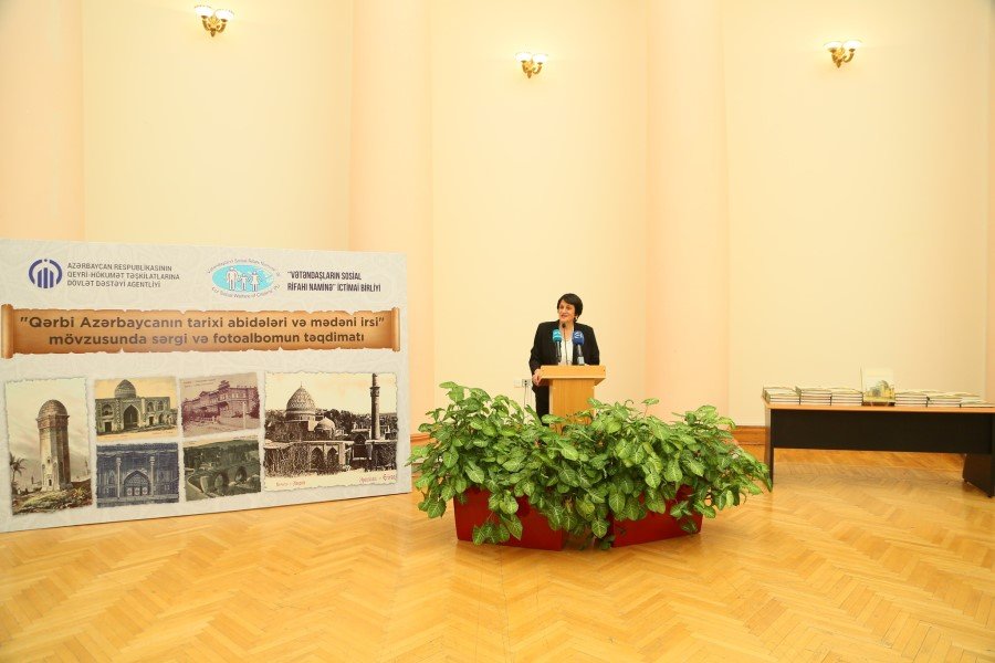 "Qərbi Azərbaycanın tarixi abidələri və mədəni irsi” mövzusunda sərginin açılışı və fotoalbomun təqdimatı keçirilib - FOTOLAR