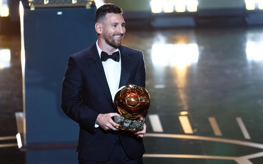 Lionel Messi səkkizinci dəfə "Qızıl top"u qazandı