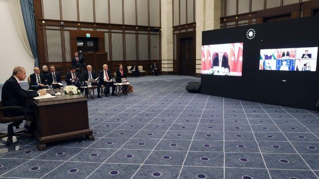 G20 ölkələrinin onlayn sammiti keçirildi