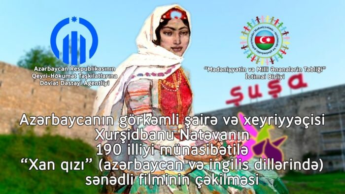 QHT Azərbaycanın görkəmli şairə və xeyriyyəçisi Xurşidbanu Natəvanın 190 illiyi münasibətilə “Xan qızı” (azərbaycan və ingilis dillərində) sənədli filminin çəkilməsi layihəsi icra olunacaq