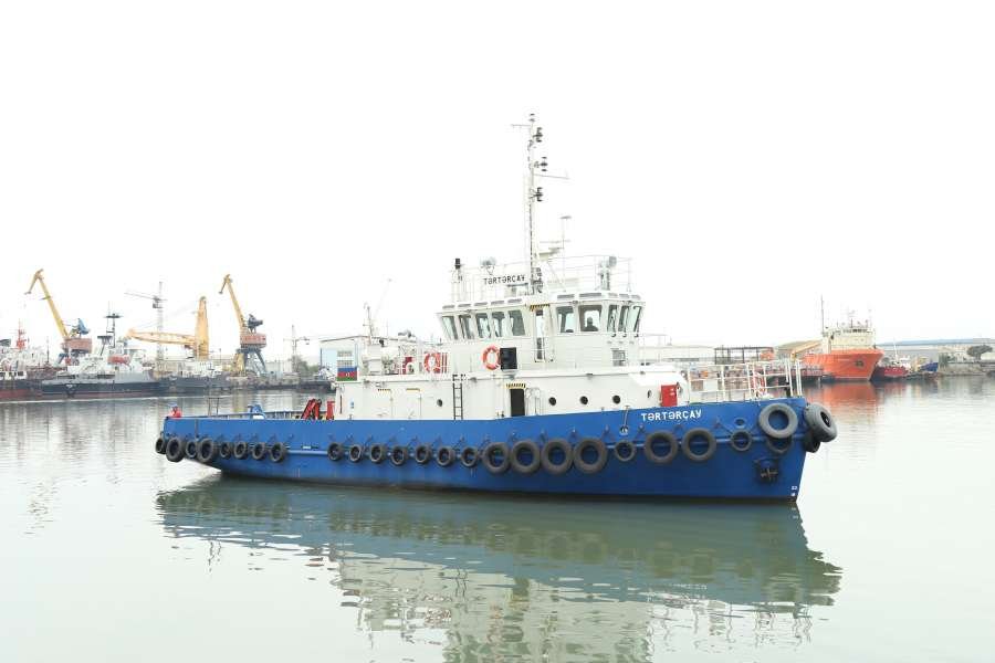 "Zığ" Gəmi Təmiri və Tikintisi Zavodunun inşa etdiyi “Tərtərçay” gəmisi istismara verilib