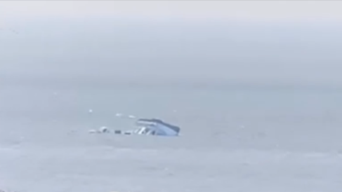 Bakıda bulvar ərazisində gəmi batdı - Video-Yenilənib