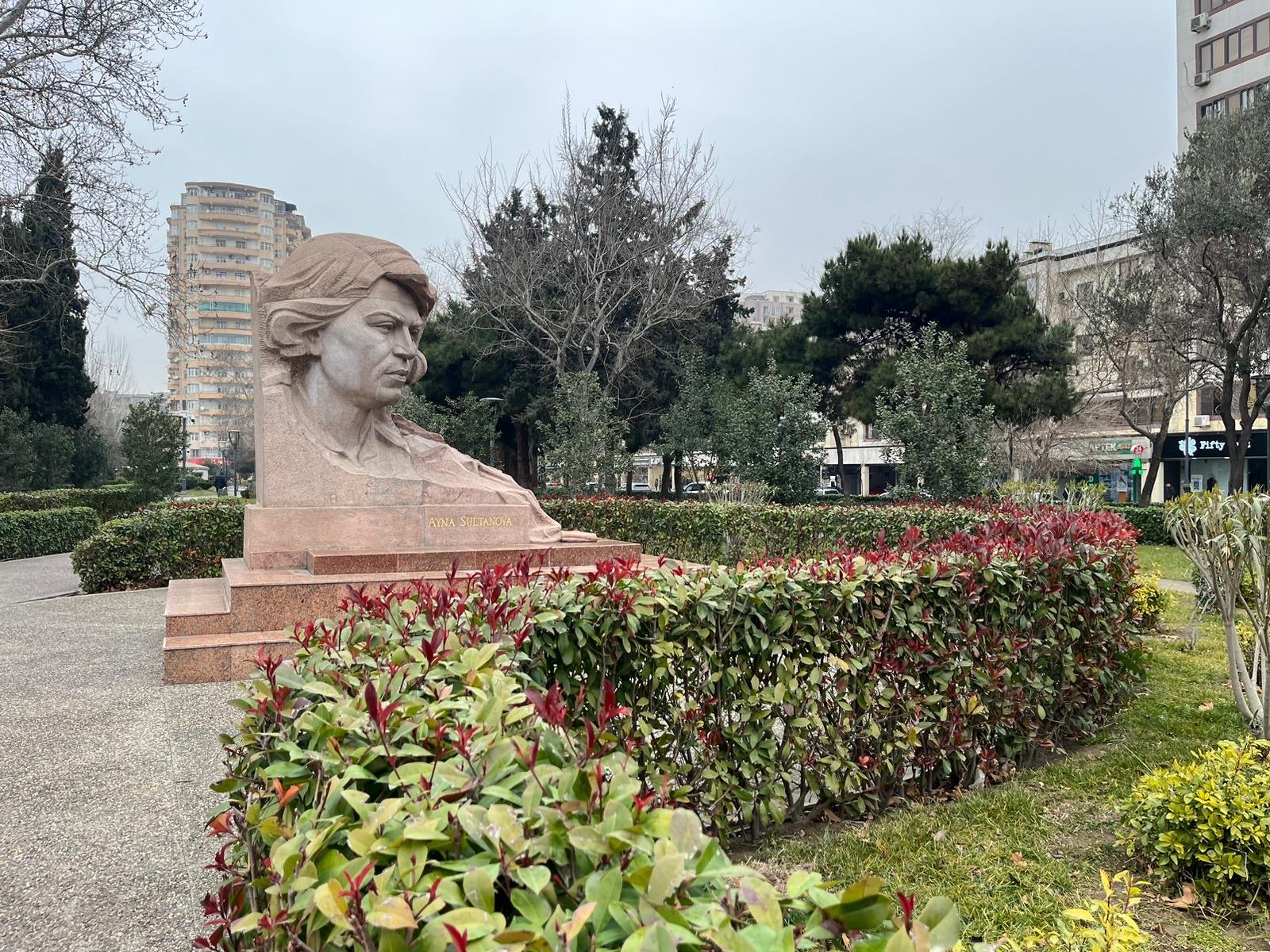 ABŞ səfiri xanımı ilə Bakını gəzdi - FOTO