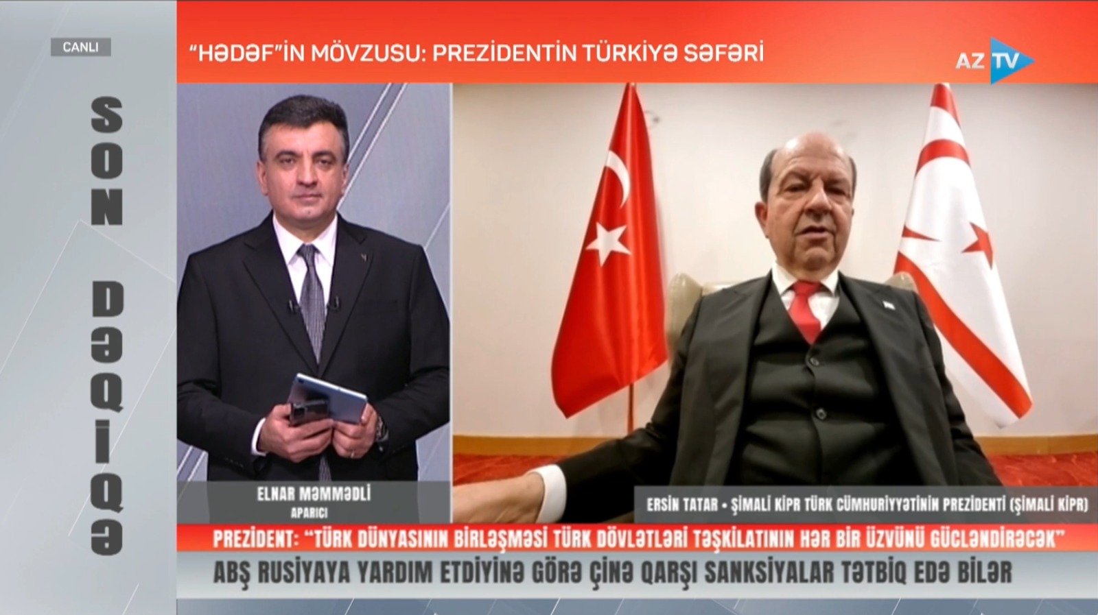 Ersin Tatar Prezident İlham Əliyevin jestindən danışdı – EKSKLÜZİV MÜSAHİBƏ