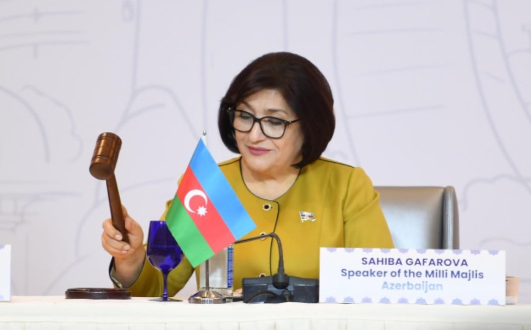 Sahibə Qafarova Asiya Parlament Assambleyasının 14-cü plenar sessiyasında çıxış etdi