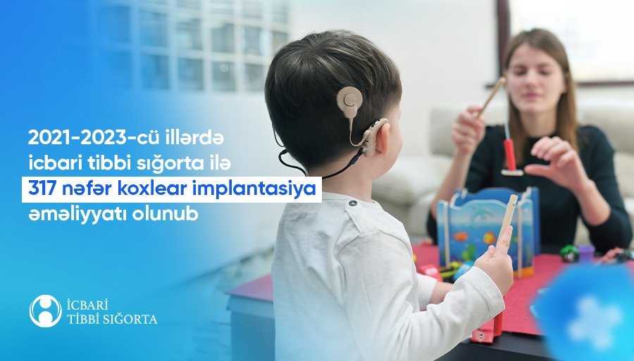 İcbari tibbi sığorta ilə eşitmə qabiliyyətinin bərpası üçün 317 nəfər əməliyyat olunub