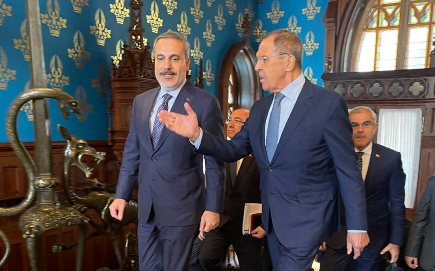 Hakan Fidan Ankarada Lavrovla görüşdü