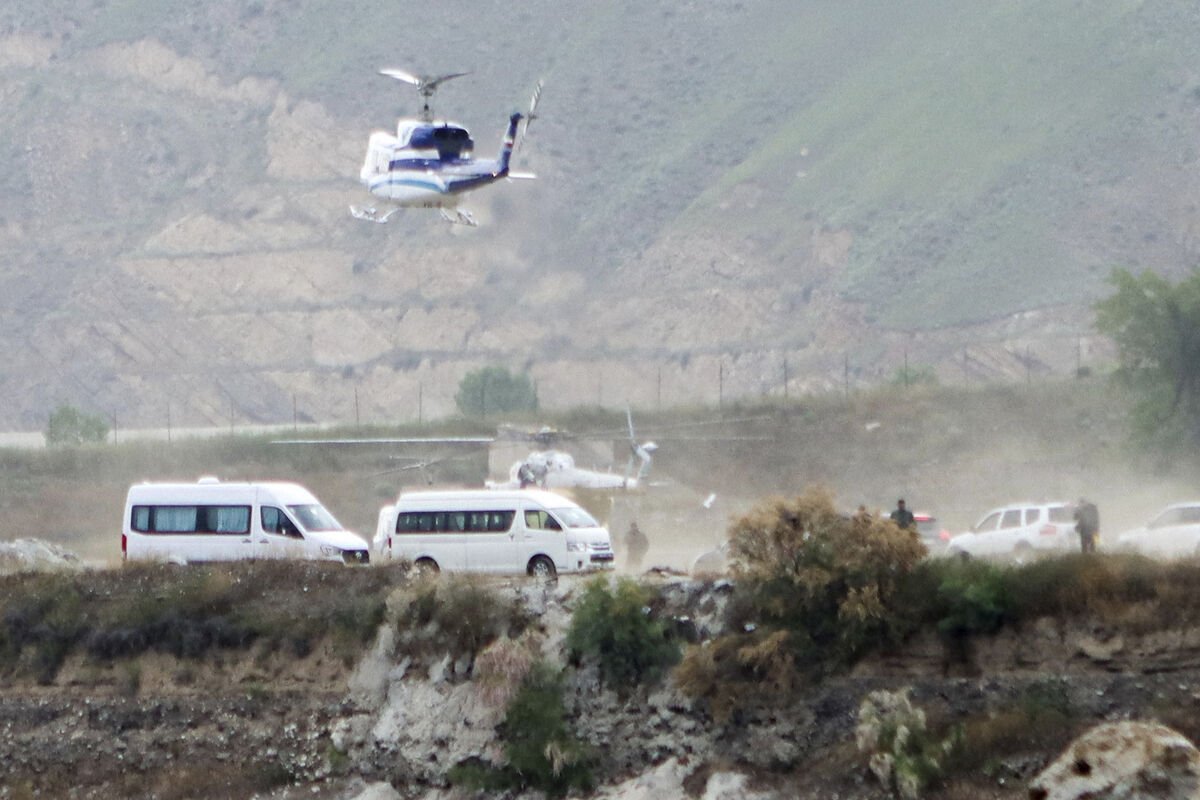 İran mediası Raisiyə məxsus helikopterin sərt eniş etdiyi iddia edilən yerin 3D xəritəsini dərc edib