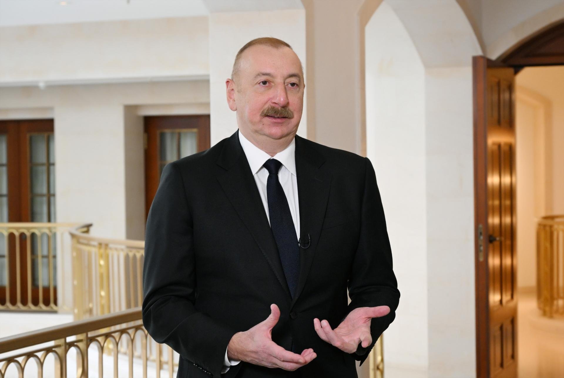 Azərbaycan Prezidenti İlham Əliyev “Euronews” televiziyasına müsahibə verib