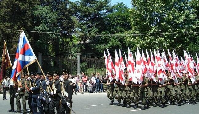 Tiflisdə hərbi paradda ilk yaşandı: ABŞ imtina etdi