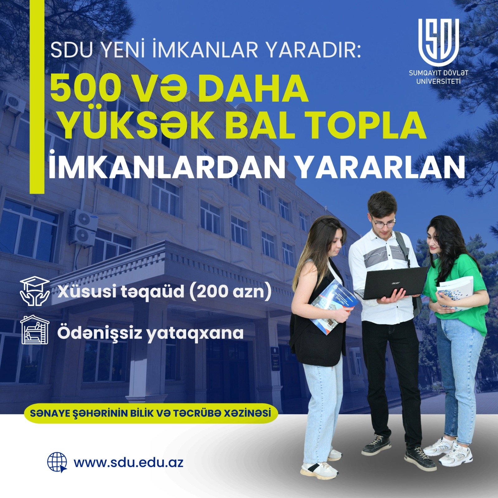 SDU yeni təkliflərlə qarşınızdadır -