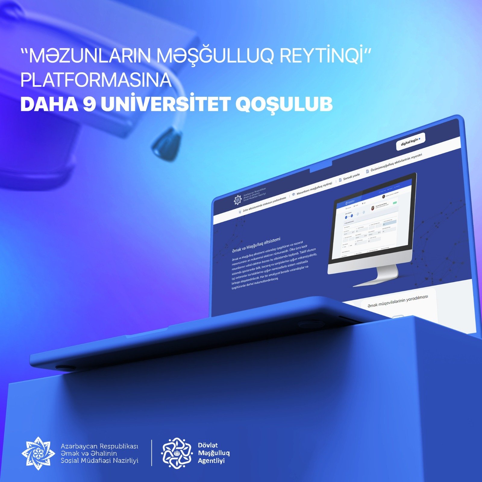 “Məzunların məşğulluq reytinqi” platformasına  daha 9 universitet qoşulub