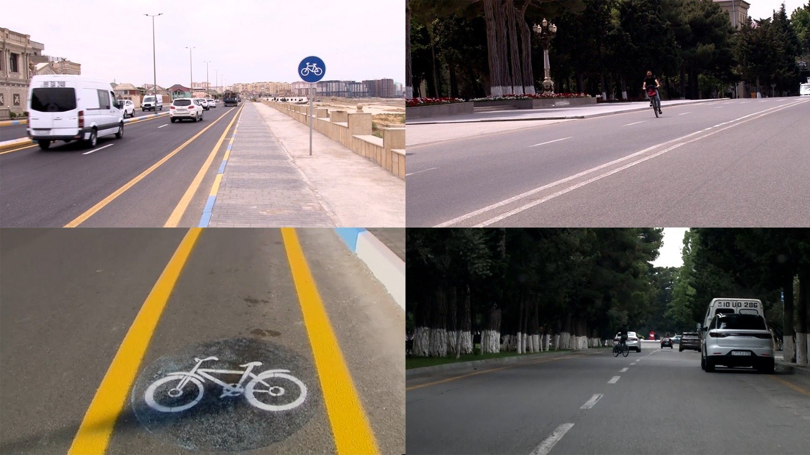 Sumqayıtda yol hərəkəti qaydalarını pozan velosipedçilər və avtomobili narkotiklərin təsiri altında idarə edən sürücü aşkarlanıb