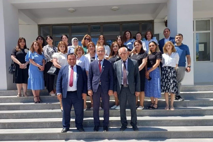 "Müəllim Cəmiyyətin Xilaskarı Kimi" Layihəsi çərçivəsində Siyəzən Rayonuna Səfər - FOTOLAR