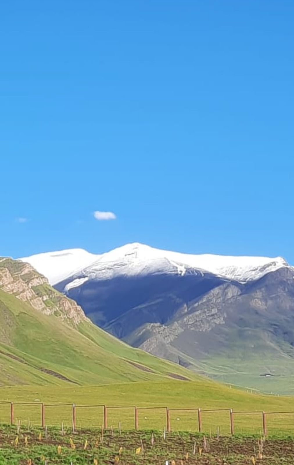 Faktiki hava  - Şahdağa qar yağıb