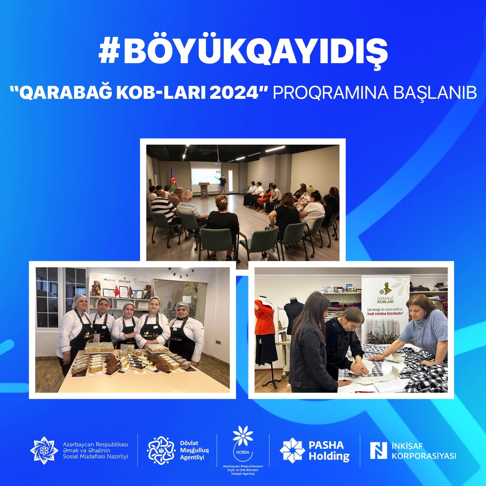 “Qarabağ KOB-ları 2024” proqramına başlanıb