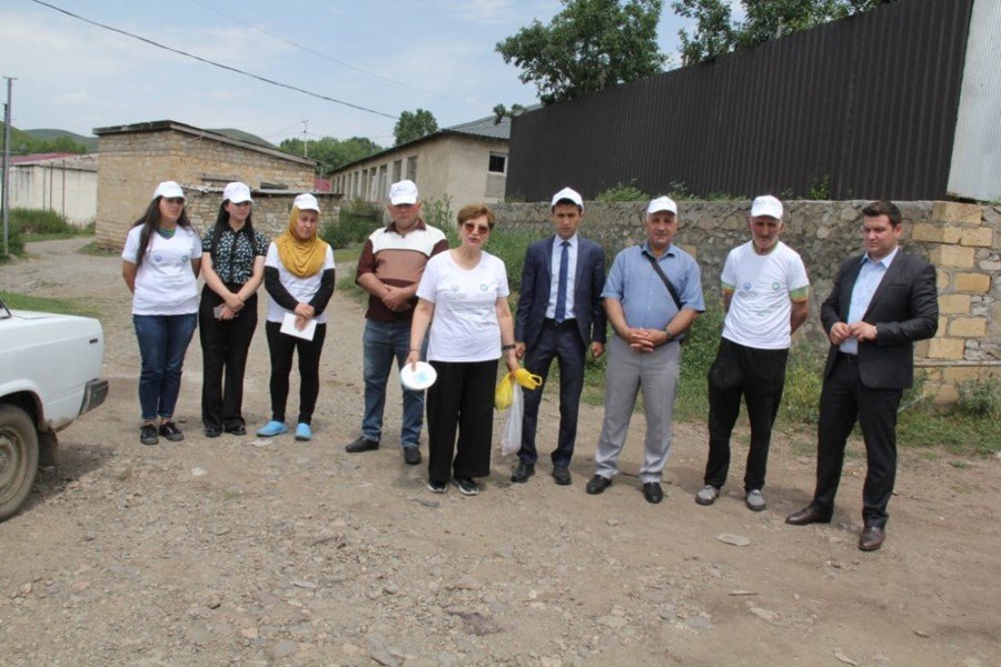 Səma və Eko Sosial İqtisadi İnkişafa Yardım İctimai Birliyi Daşkəsəndə sahibsiz heyvanlara qayğı aksiyası keçirib - FOTOLAR