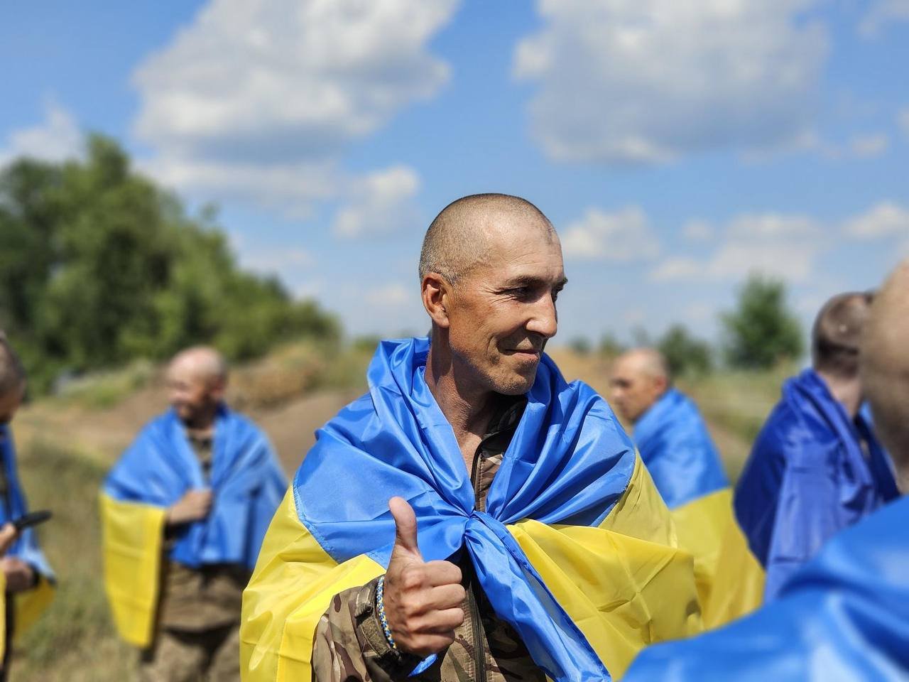 Ukrayna ilə Rusiya arasında növbəti əsir mübadiləsi - Fotolar