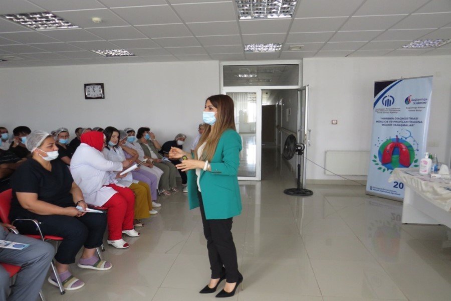 Sağlamlığa Xidmət İctimai Birliyi layihə çərçivəsində növbəti tədbirini Salyan rayonunda keçirib - FOTOLAR