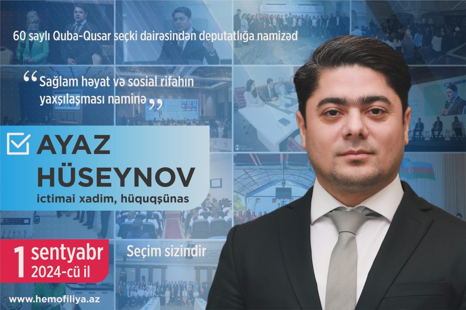 Ayaz Hüseynov: "Məqsədim sakinlərin sağlamlığının qorunmasına və onların sosial rifahının yaxşılaşmasına nail olmaqdır" MÜSAHİBƏ