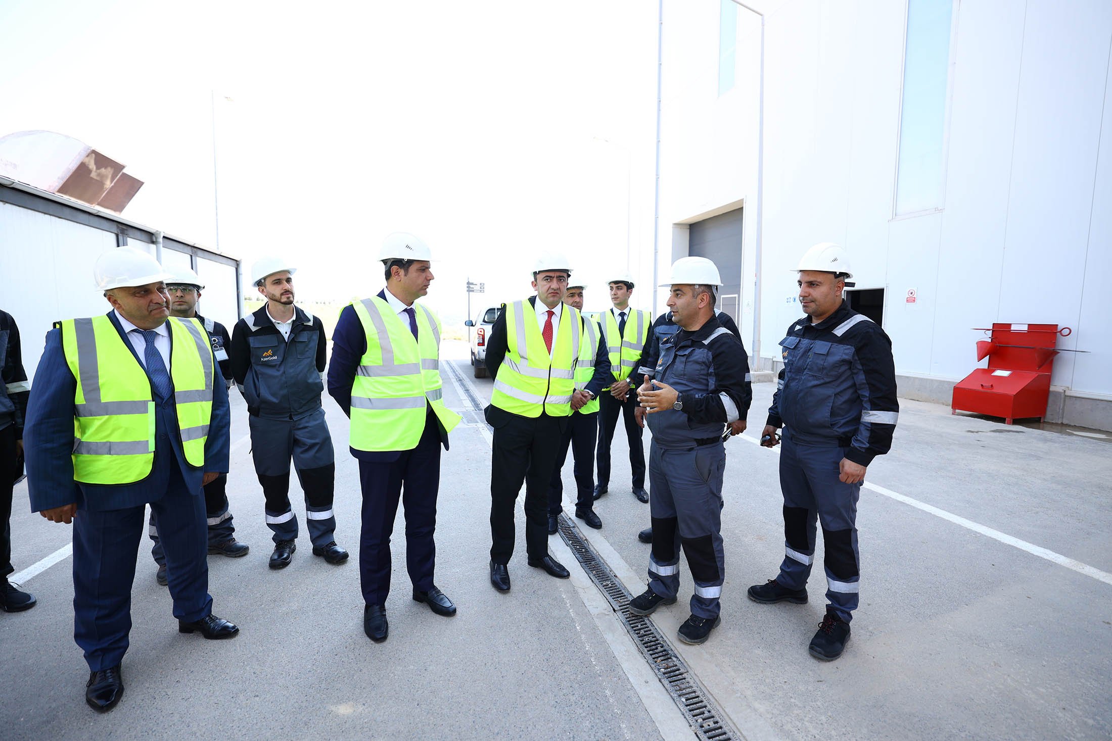 Dövlət Məşğulluq Agentliyinin sədri Çovdar İnteqrəolunmuş Regional Emal Sahəsində olub