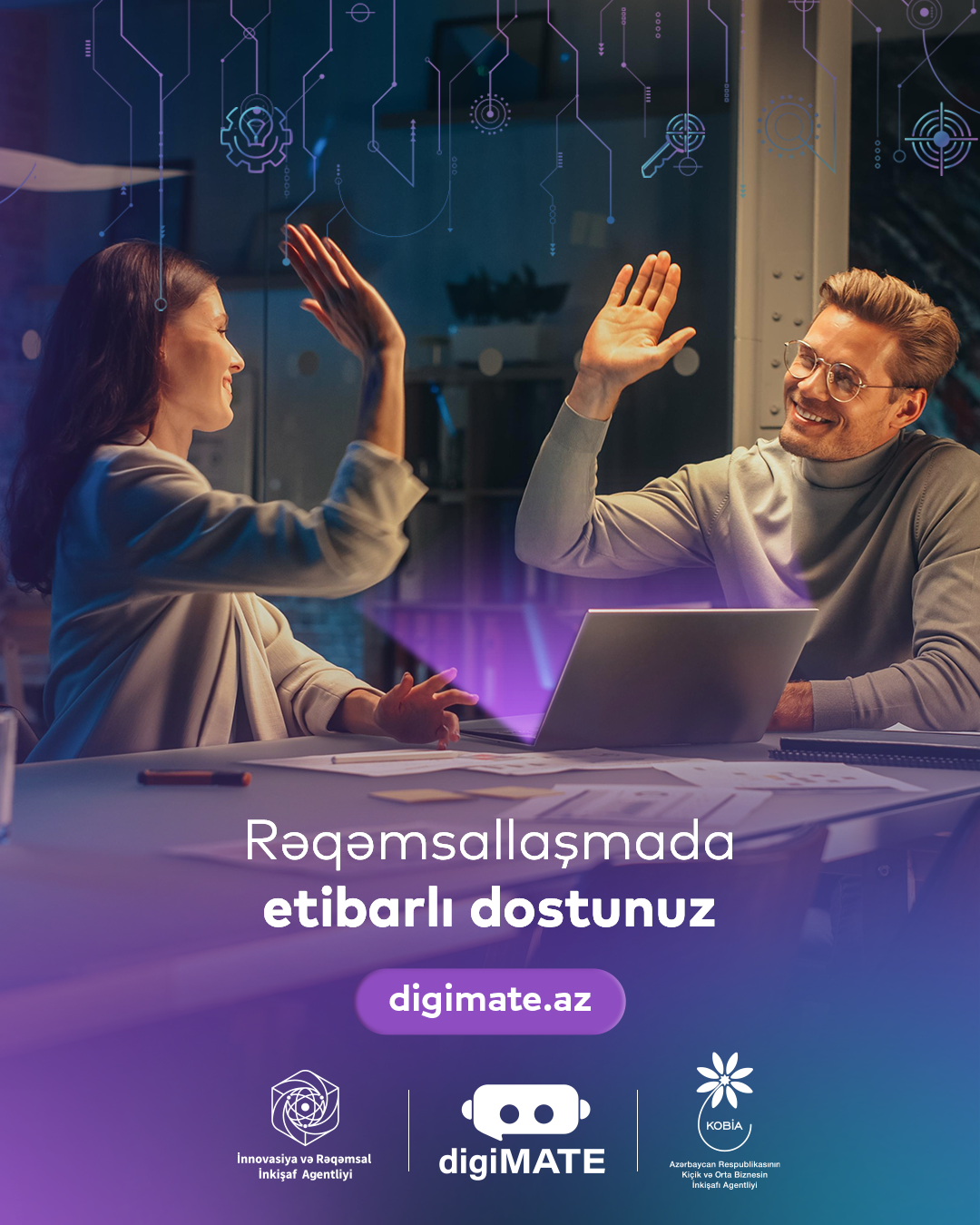 “digiMATE” biznesinizin rəqəmsal dostudur