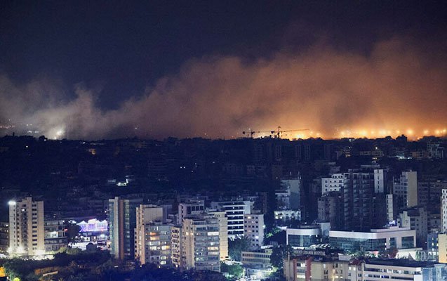 İsrail Livanın paytaxtına zərbələr endirdi