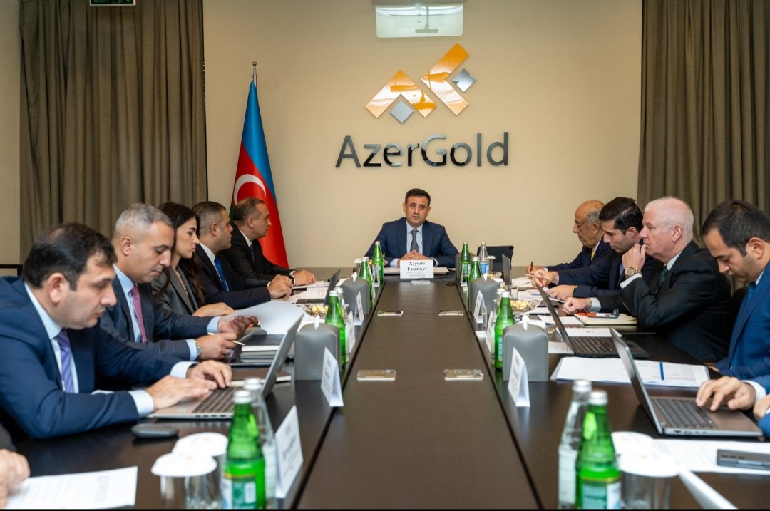 “AzerGold” QSC-də hasilatın pay bölgüsü haqqında Saziş üzrə  yeni Rəhbər komitənin ilk iclası keçirilib