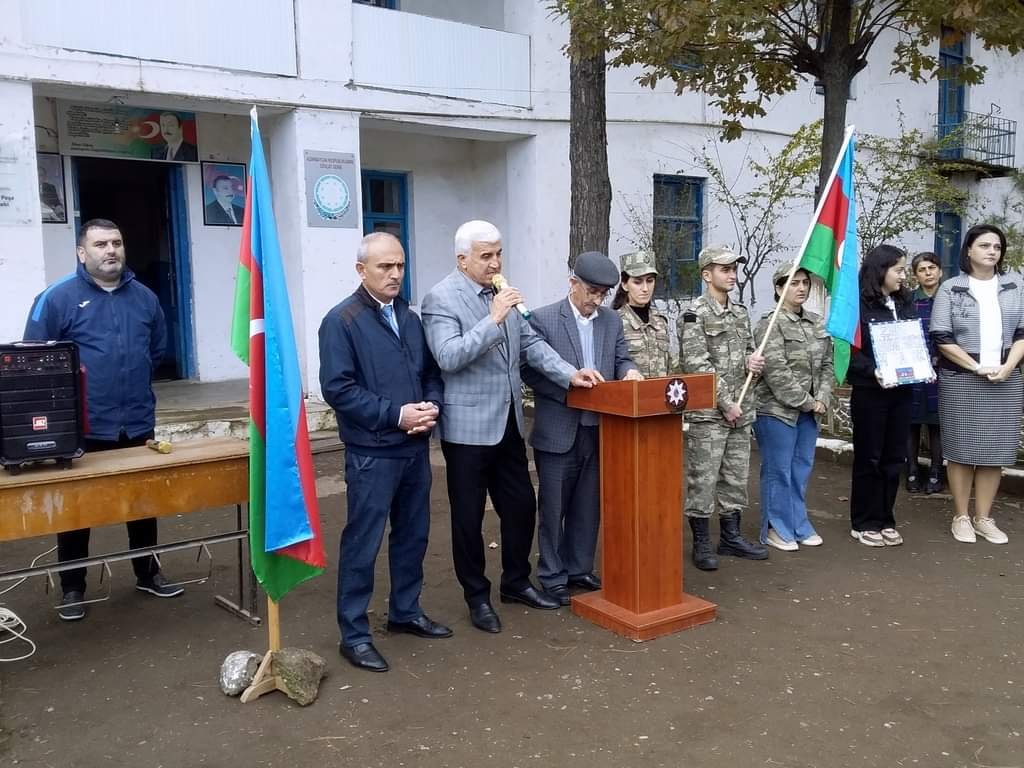 Masallı Peşə Məktəbində Zəfər günü və Bayraq gününə həsr edilmiş tədbir keçirilib - FOTOLAR