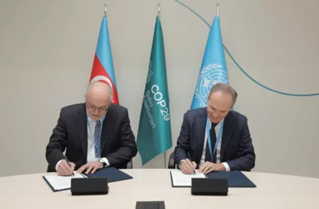 SOCAR və “İtalgas” COP29 çərçivəsində tərəfdaşlıq sazişi imzalayıb