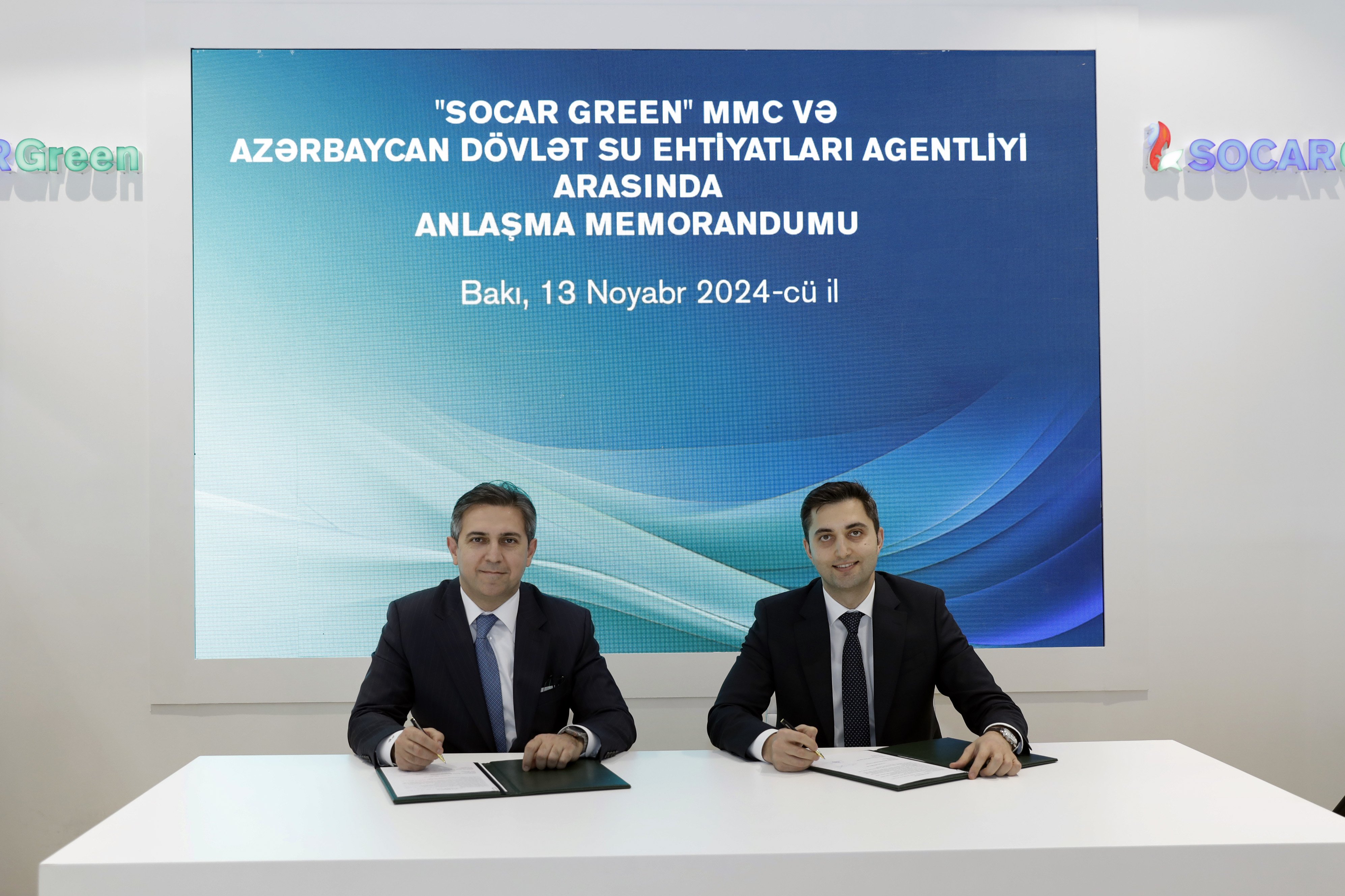 Agentliklə SOCAR arasında Anlaşma memorandumu imzalanıb