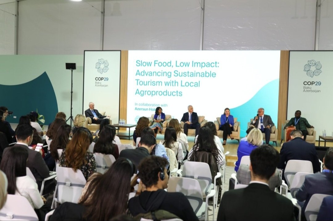 COP29-da "Slow Food" mövzusunda panel müzakirəsi keçirilib