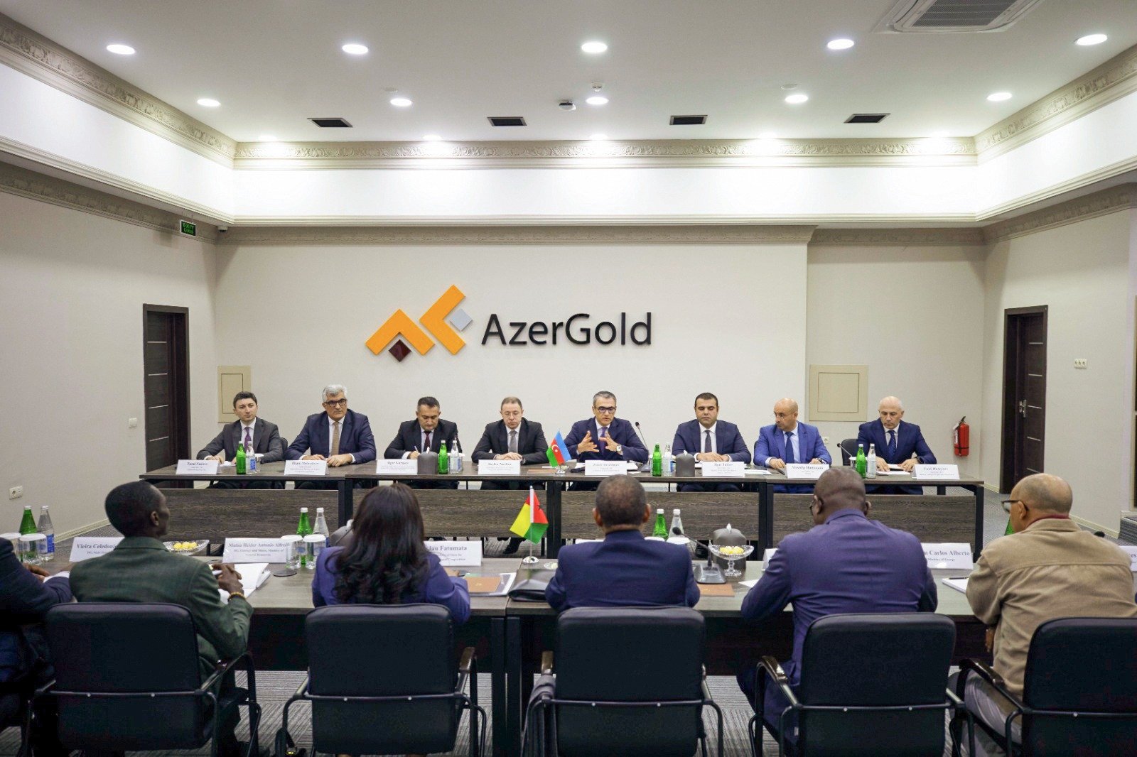 “AzerGold” QSC-də Qvineya-Bisau Respublikasının nümayəndə heyəti ilə görüş keçirilib