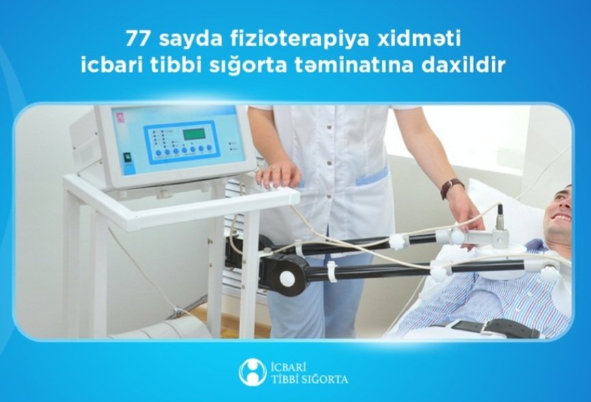 İcbari tibbi sığorta hesabına 690 mindən çox fizioterapiya xidməti göstərilib