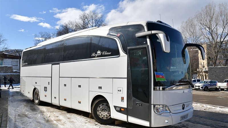 Qarabağa avtobus reyslərinə yanvar ayı üçün biletlər satışa çıxarılır