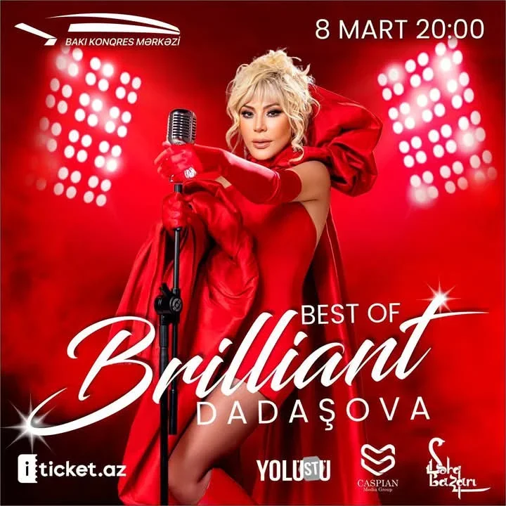 Brilliant Dadaşova 8 martda konsert verəcək