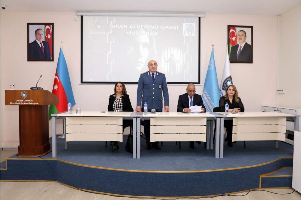 “İnsan alverinə qarşı mübarizə” mövzusunda seminar keçirilib - FOTO