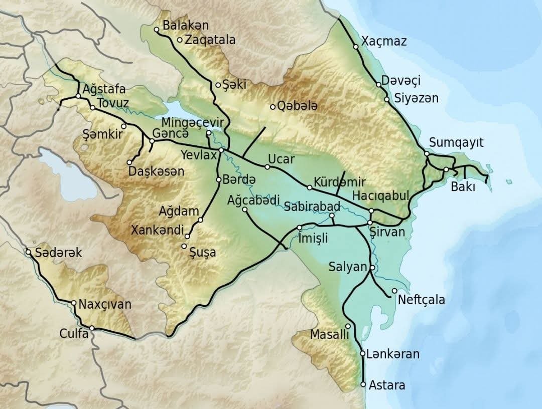 Azərbaycanın iqtisadi rayonlarının infrastruktur göstəriciləri