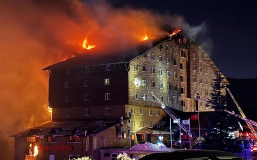 Türkiyə Səhiyyə Nazirliyi: Hoteldəki yanğında xəsarət alanlardan 29 nəfər xəstəxanadan buraxılıb