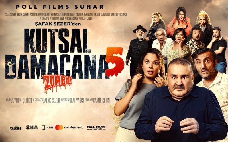 Sabahdan yalnız "CineMastercard"da “Kutsal Damacana 5: Zombi” türk filminin nümayişi başlayır