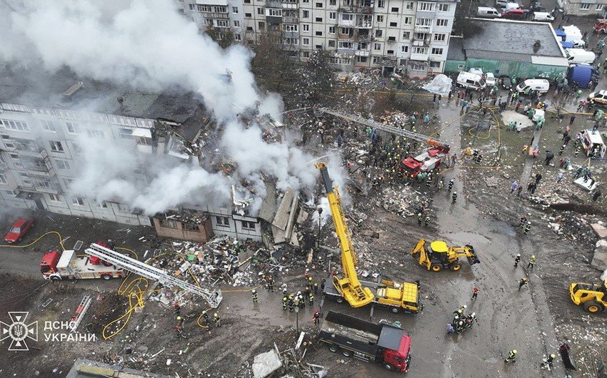 Poltavada raket zərbəsi nəticəsində ölənlərin sayı 14 nəfərə çatıb