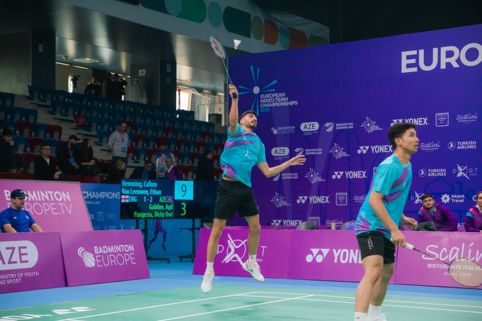 Badminton üzrə qarışıq komandaların Avropa çempionatına start verilib