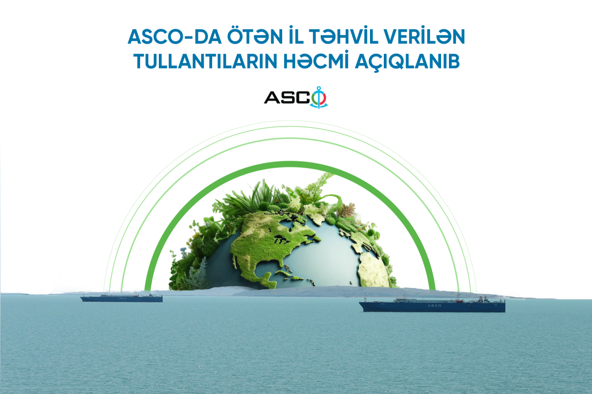 ASCO üzrə ötən il təhvil verilmiş tullantıların həcmi açıqlanıb