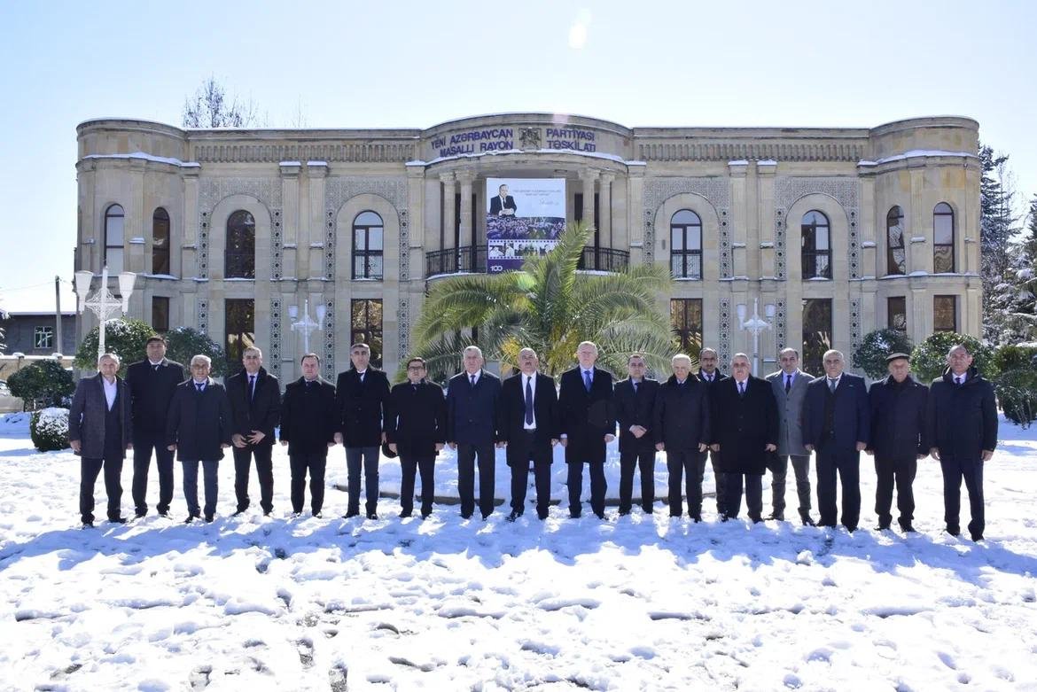 Masallıda "Qalib Azərbaycanın qüdrətli partiyası” mövzusunda tədbir keçirilib