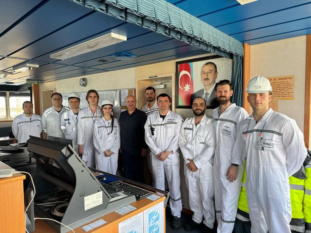 ASCO nümayəndə heyəti “Aframax” tipli “Xankəndi” tankerində olub