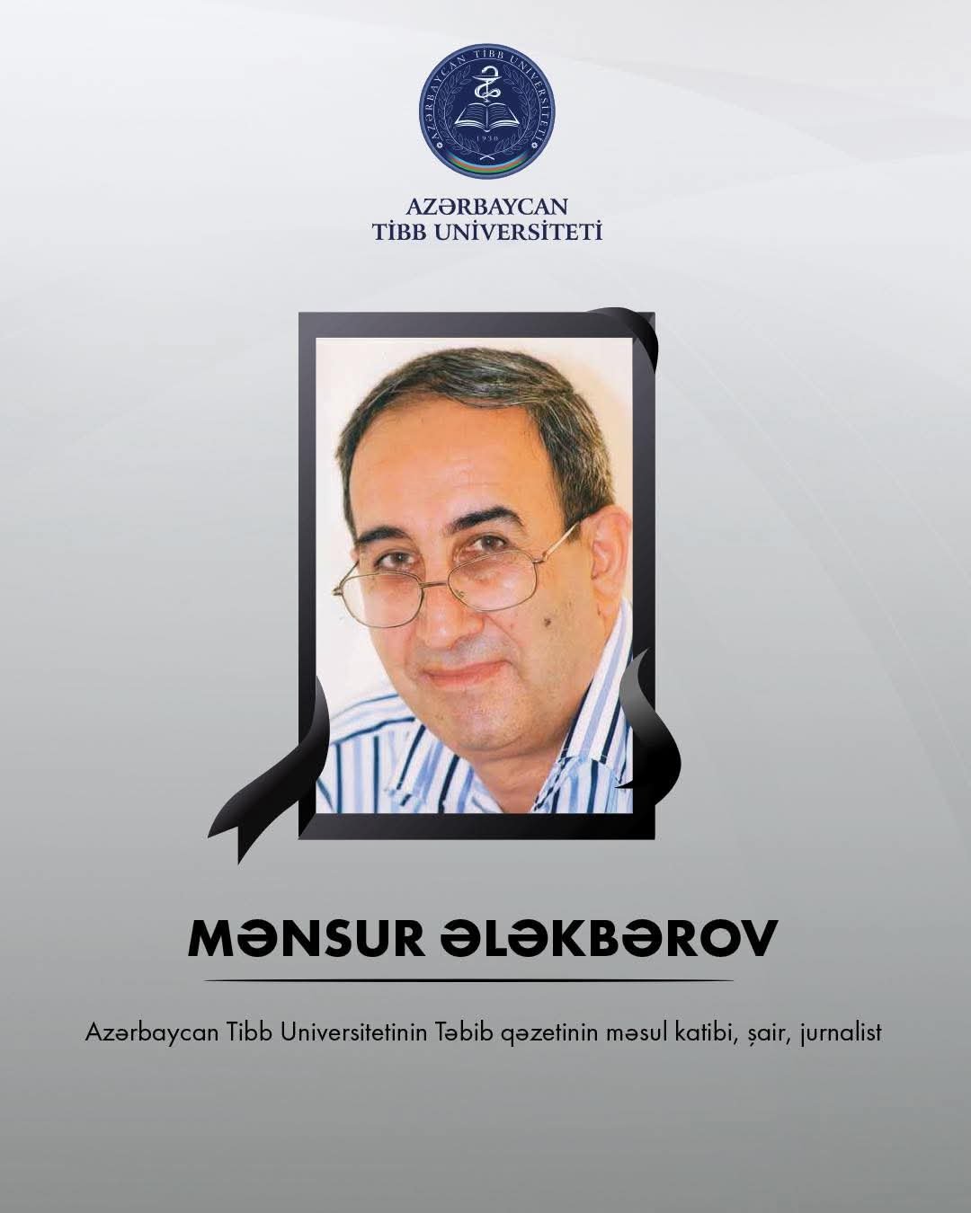 “Təbib” qəzetinin məsul katibi vəfat edib